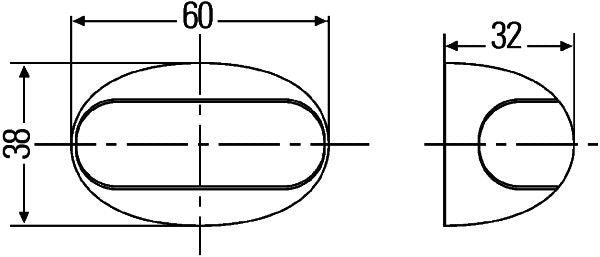 Hella 2PF 959 570-207 Position Light