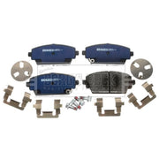 Borg & Beck 4 x Front Brake Pad Set BBP1652