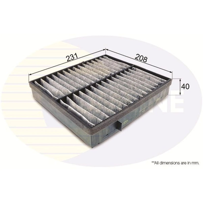 Comline Cabin Air Filter (Pollen Filter) EKF347A