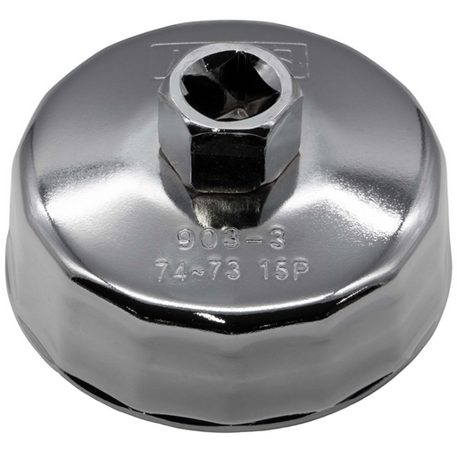 Sealey Oil Filter Cap Wrench 73-74mm/15F (903-3)