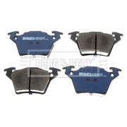 Borg & Beck 4 x Rear Brake Pad Set BBP1670