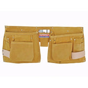Faithfull Double Tool & Nail Pouch - FAIDTNP3