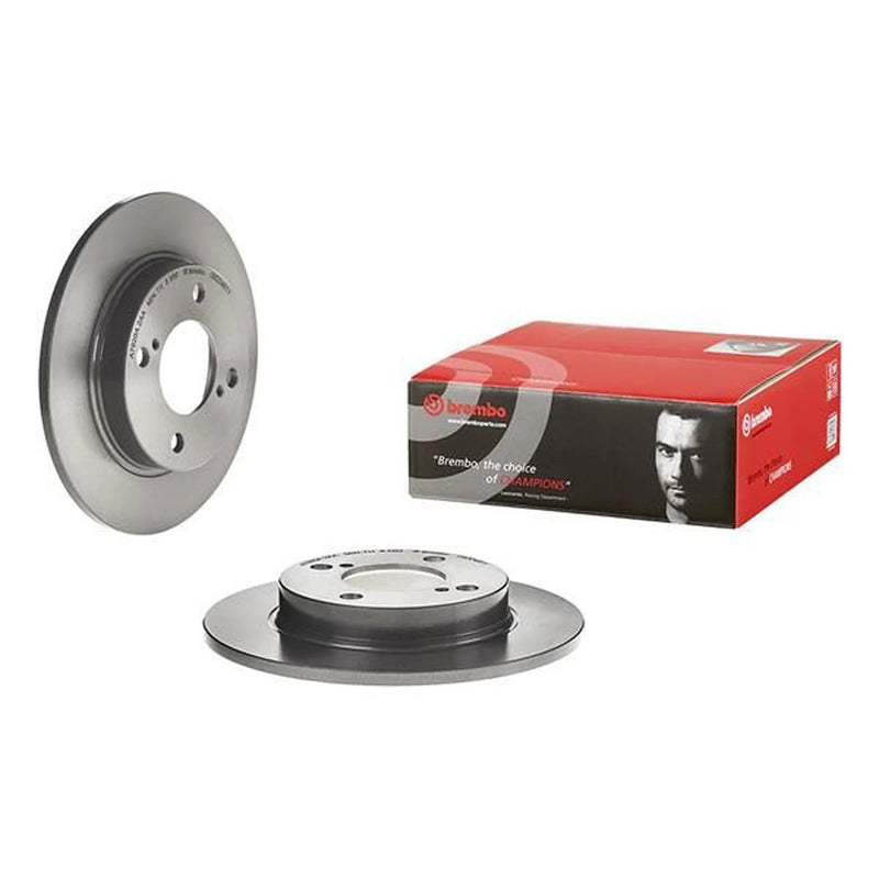Brembo 2 x Solid Rear Brake Discs 08.D248.11