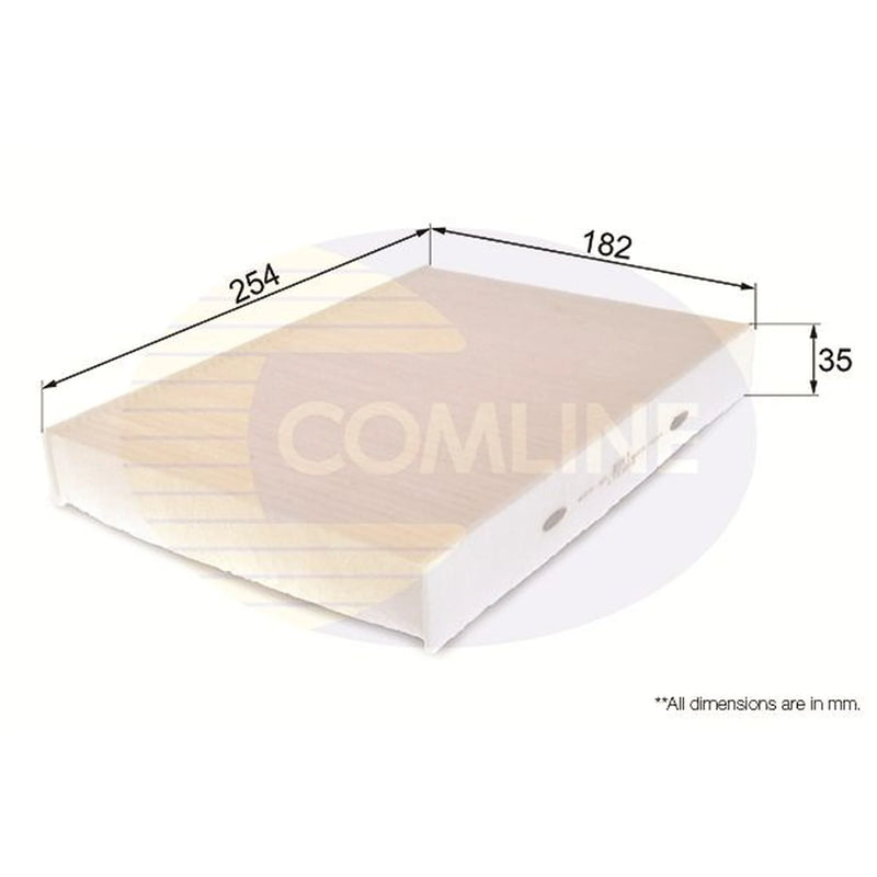 Comline Cabin Air Filter (Pollen Filter) EKF317