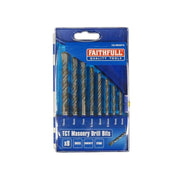 Faithfull Standard Masonry Drill Set, 8 Piece - FAIMDSET8