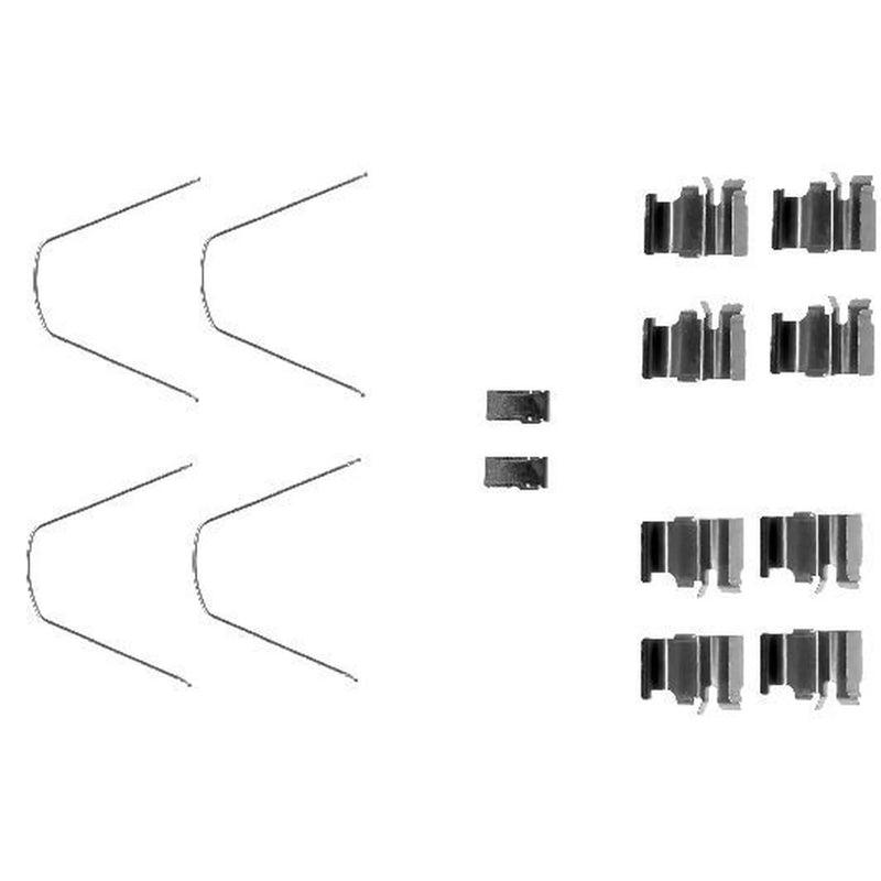Textar Brake Pad Accessory Fitting Kit Front 82062000