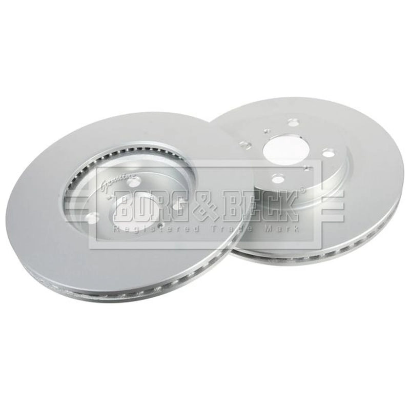 Borg & Beck 2 x Vented Front Brake Discs BBD4560