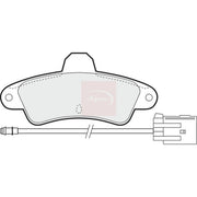 Apec Rear Brake Pad Set PAD807