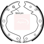 Apec Parking Brake Shoe Set SHU676