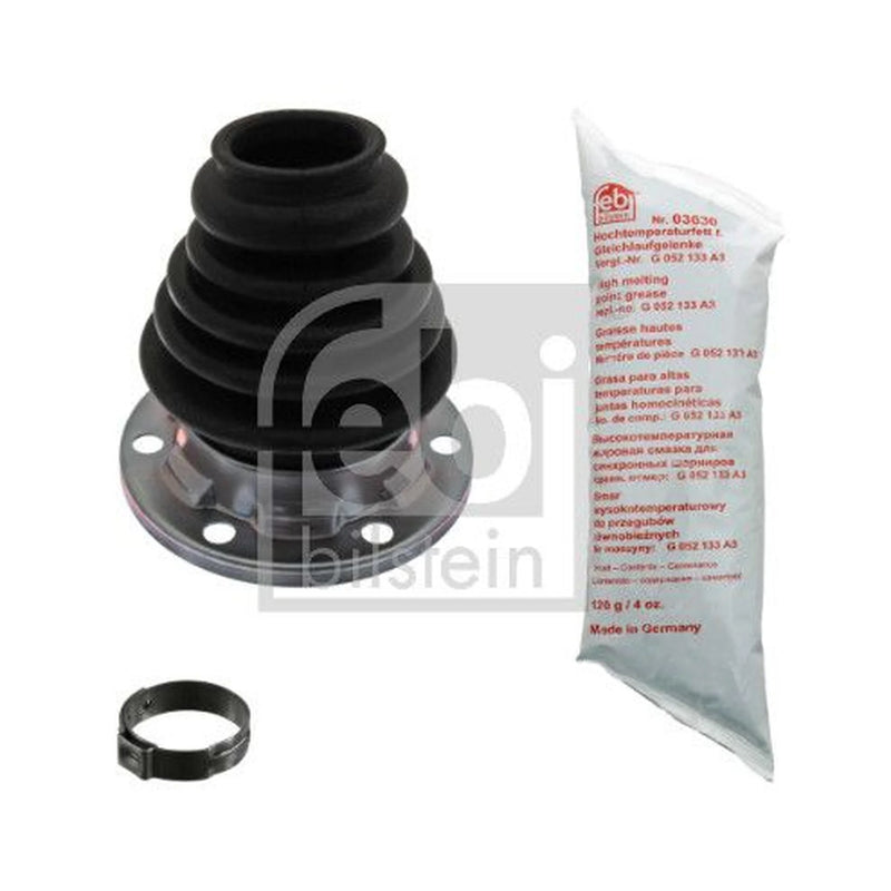 Febi Drive Shaft Bellow Kit transmission sided Rubber 38335