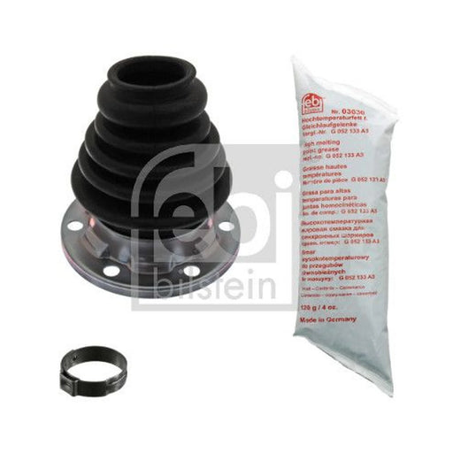 Febi Drive Shaft Bellow Kit transmission sided Rubber 38335