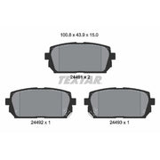 Textar Rear Brake Pad Set 2449101