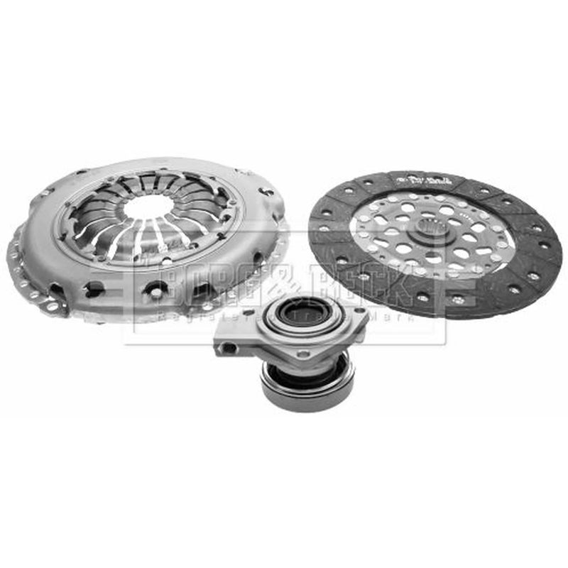 Borg & Beck Clutch Kit Set 3pc HKT1116