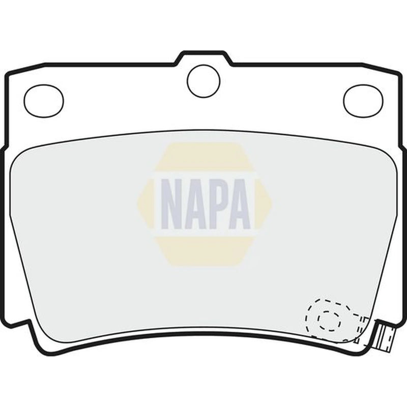 NAPA Rear Brake Pad Set NBP1728