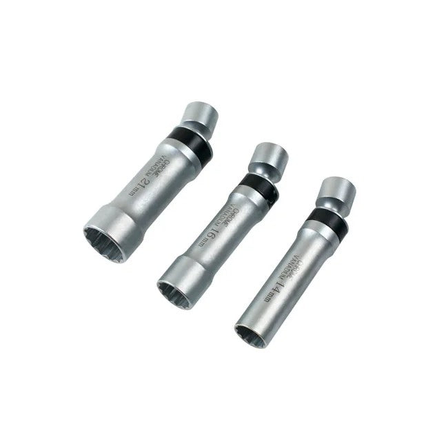 Laser Tools Universal Joint Spark Plug Socket Set 3/8"D 3pc - PL