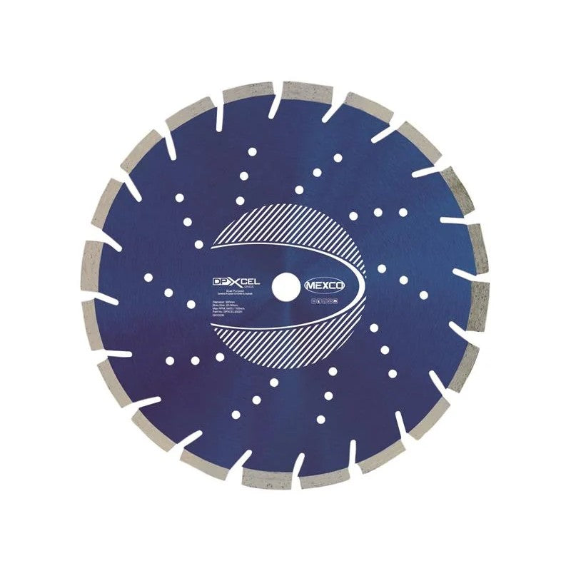 MEXCO XCEL Grade Dual Purpose Diamond Blade 300 x 20mm - DPXCEL30020