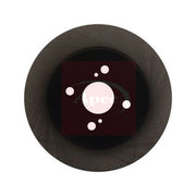 Apec 2 x Solid Rear Brake Discs DSK2525