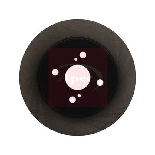 Apec 2 x Solid Rear Brake Discs DSK2525