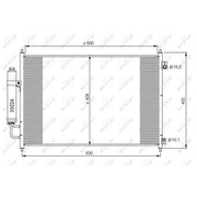 NRF Air Conditioning Condenser 35873