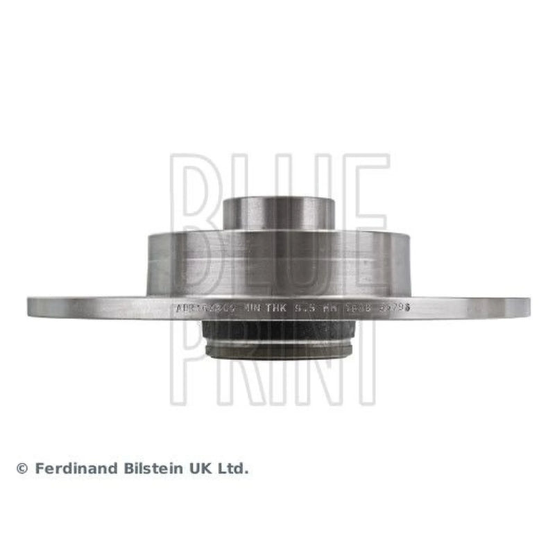 Blue Print 2 x Solid Rear Brake Discs ADR164309