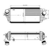 NRF Intercooler (Charge Air Cooler) 309053