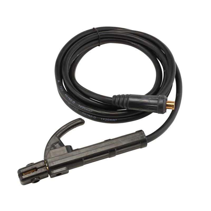 Draper Expert MMA Welding Electrode Holder 200A 3m with Dinse Plug