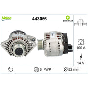 Valeo Car Alternator 12V 443066