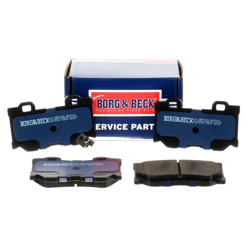 Borg & Beck 4 x Rear Brake Pad Set BBP2434