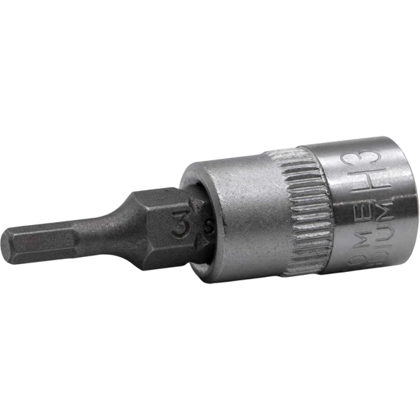 Sealey 1/4"Dr Hex Bit Socket Bit H3 (37mmL)