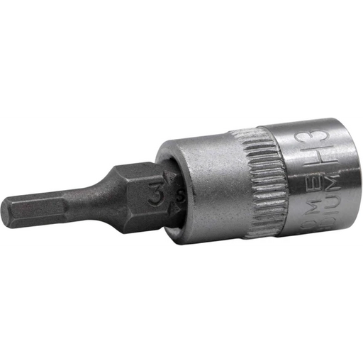 Sealey 1/4"Dr Hex Bit Socket Bit H3 (37mmL)