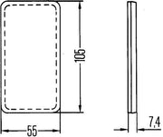 Hella 8RB 004 713-001 Reflector