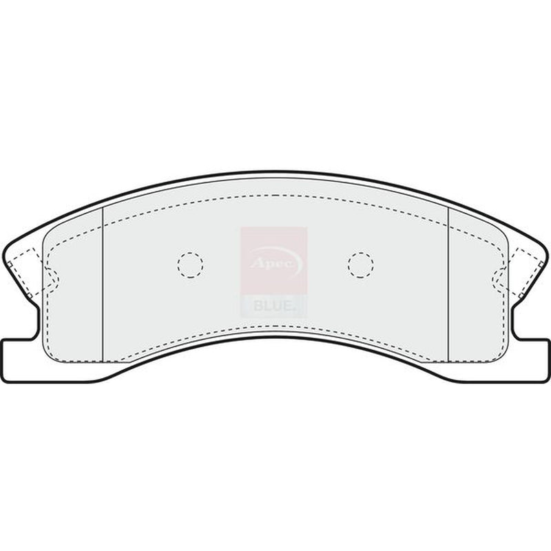 Apec Front Brake Pad Set PD3584