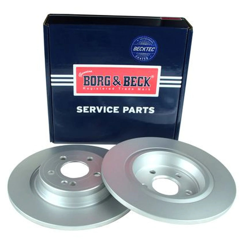 Borg & Beck 2 x Rear Brake Discs BBD5662