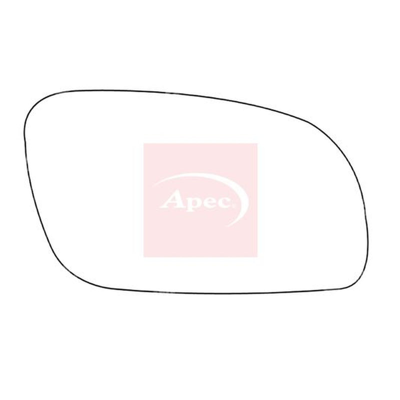 Apec Exterior Wing Mirror Glass Right AMS2264