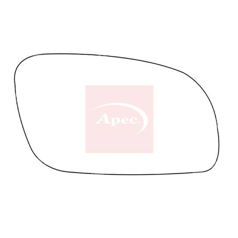 Apec Exterior Wing Mirror Glass Right AMS2264