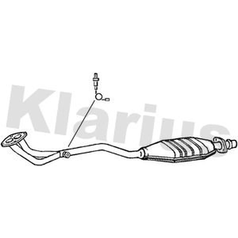 Klarius Catalyst Type Approved With Pipe 321542