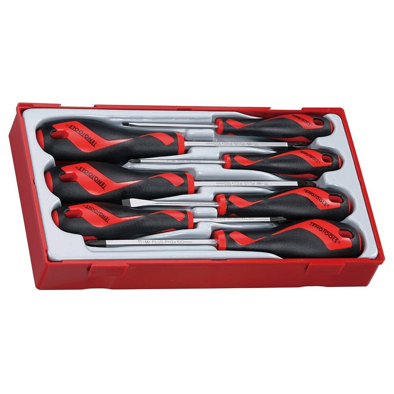 Teng Tools Screwdriver Set Mixed TT1 7 Pieces