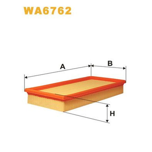 WIX Engine Air Filter WA6762