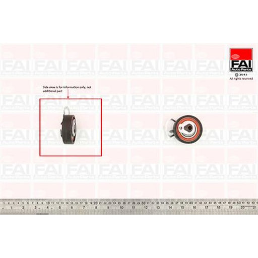 FAI Timing Belt Tensioner Pulley OD ID Wide T9509