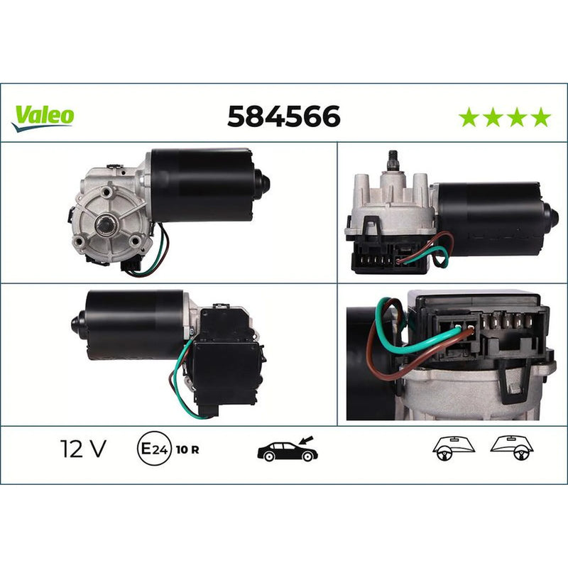Valeo Front/Rear Wiper Motor Front 584566