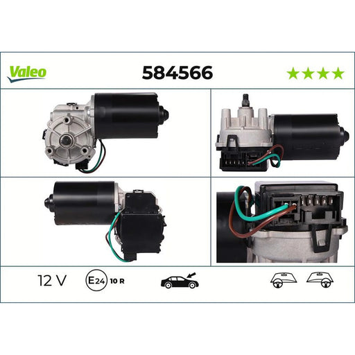 Valeo Front/Rear Wiper Motor Front 584566