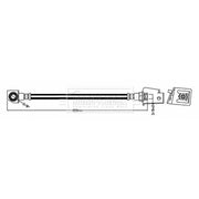Borg & Beck Brake Hydraulic Hose Line Rear BBH7627