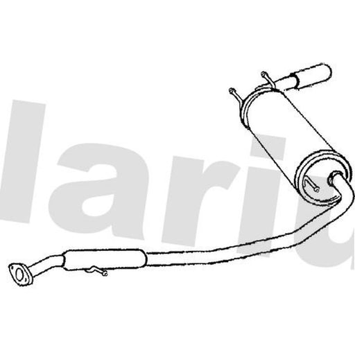 Klarius Box With Tail Pipe Rear MA374X