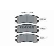 Textar Rear Brake Pad Set 2336101