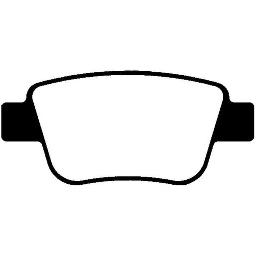 Abtex Rear Brake Pad Set PLU3973