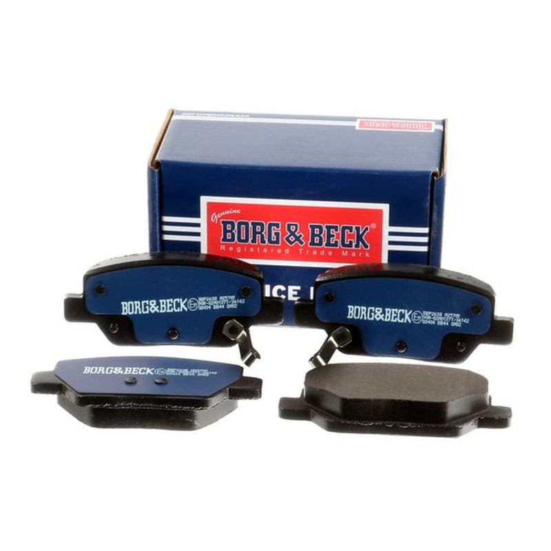 Borg & Beck 4 x Rear Brake Pad Set BBP2638