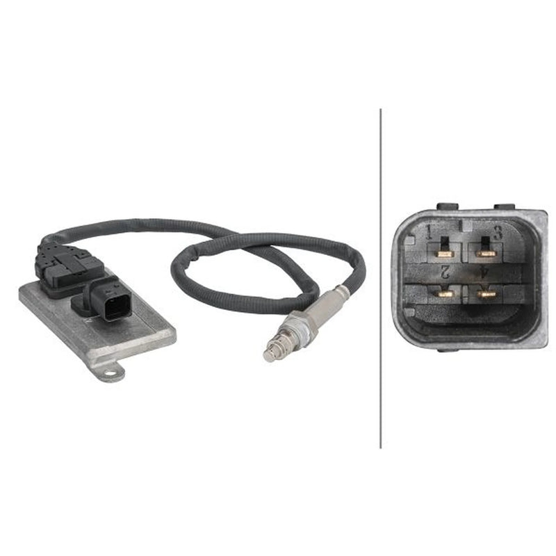 Hella NOx Nitrogen Oxide Sensor Exhaust Pin 6PN 358 186-031