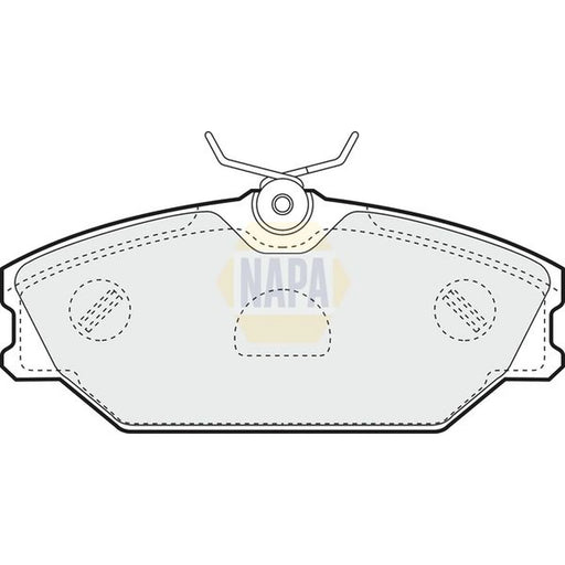 NAPA Front Brake Pad Set NBP1007