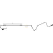 NAPA Brake Hydraulic Hose Line Rear Right NBH1132