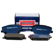 Borg & Beck 4 x Front Brake Pad Set BBP2675